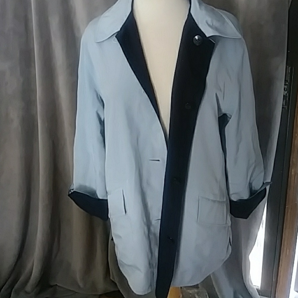 Regent Park Blue Reversible Coat